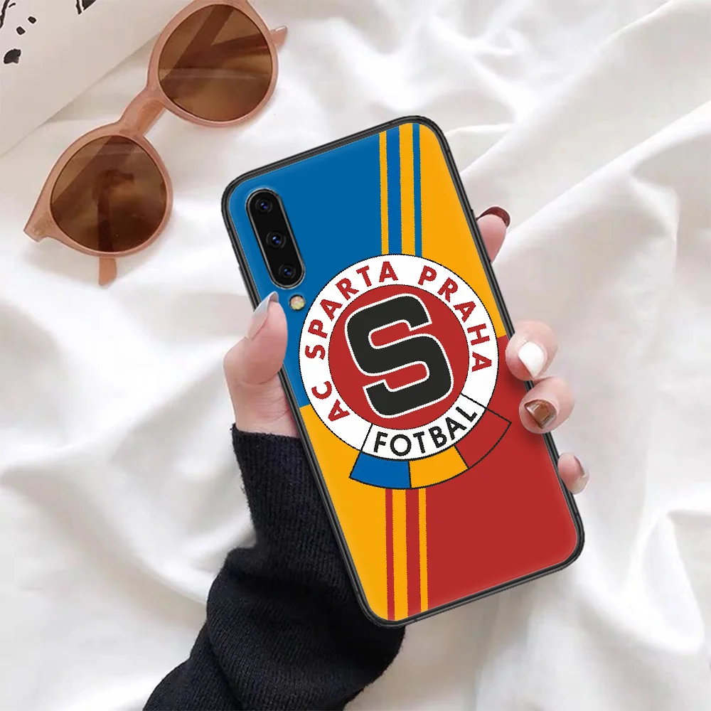 

SPARTA PRAHA football Phone Case For Samsung Galaxy A 3 5 7 8 10 20 20E 21S 30 30S 40 50 51 70 71 black Back Fashion Shell