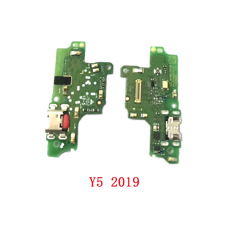 Original For Huawei Y5 Y6 Y7 Y9 USB Charger Dock Port Connector Board USB Charging Port Flex Cable