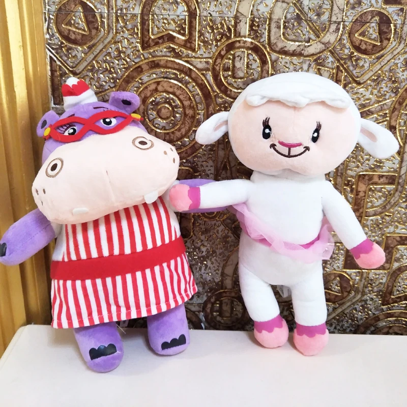 Детская плюшевая игрушка Доктор бегемот кукла для детей подарок на Рождество и