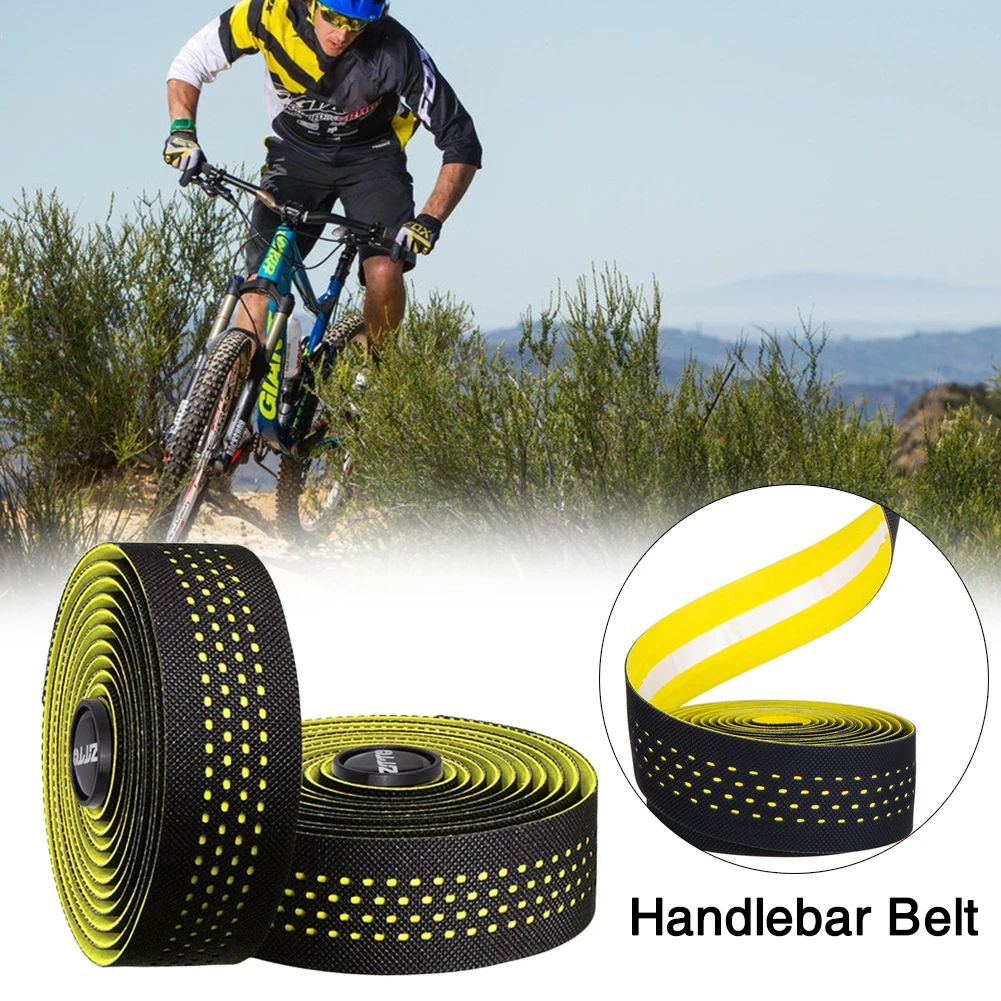 

Новый велосипедный шоссейный велосипед ремень руля MTB руль крышка с Водонепроницаемый и рукоятка покрыта нескользким материалом ленты, Акс...