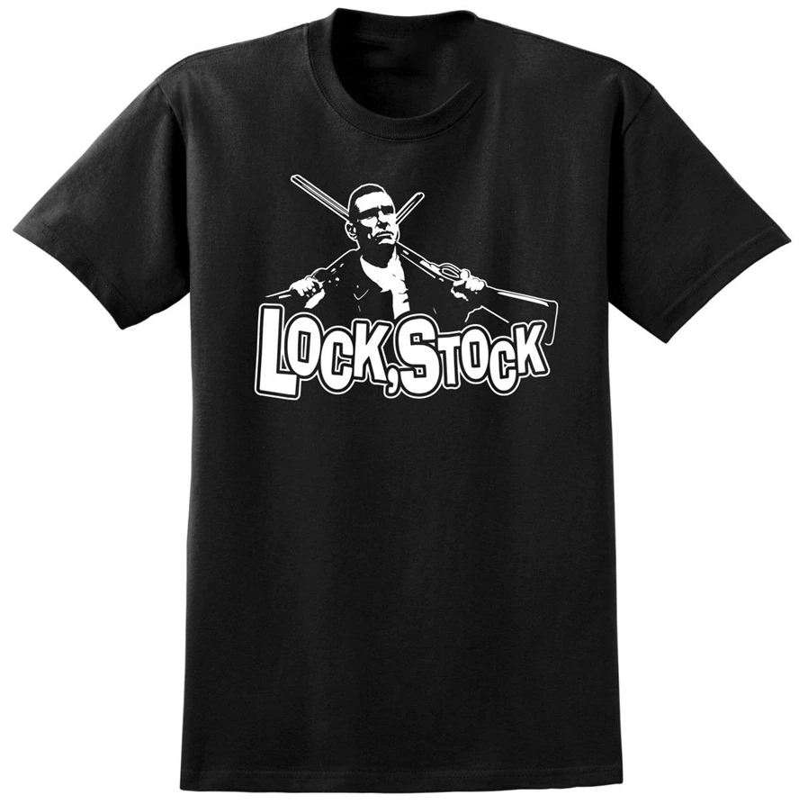 Lock Stock And 2 Smoking Barrels T-Shirt - Classic British Film Movie Gangster Tops New Unisex Funny Tee Shirt |
