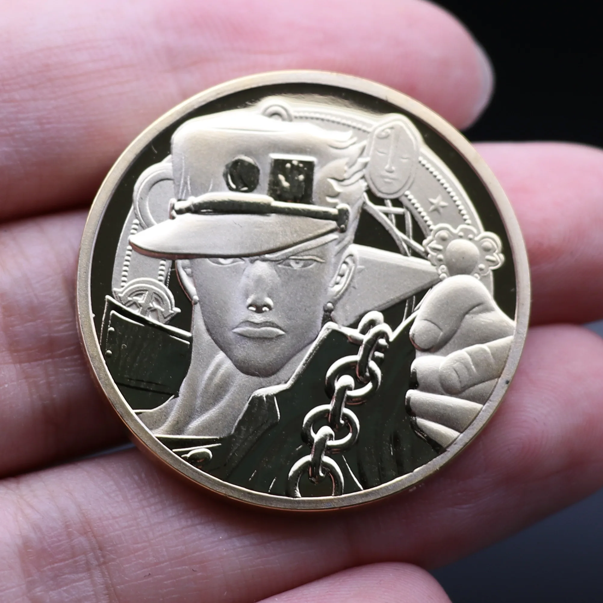 Аниме невероятные приключения Джоджо собирать монеты Звездный пыль крестовики