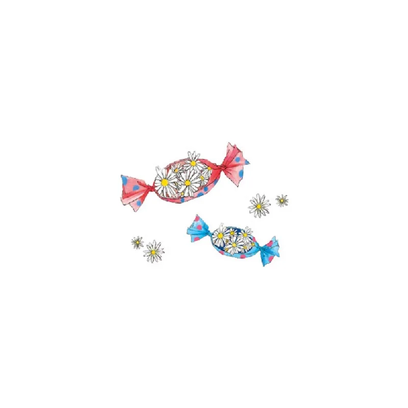 

150MM30MM Memories Sweet Little Daisy Tattoo Sticker Tattoo Sticker Waterproof Lasting Female Candy