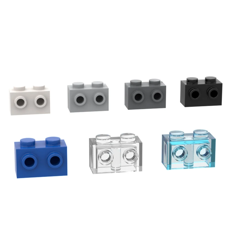 

10PCS Building Blocks 11211 1x2 Single Side High-Tech Bricks Assembles Particles Assembly Parts Education Toys For Children Gift