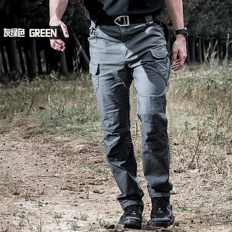 

Ix-7 Tactical Cargo Pants Men Joggers Hiking Trekking Army Pants Military Urban Commuter Pant ix7 Outdoor Trousers Multi Pocket