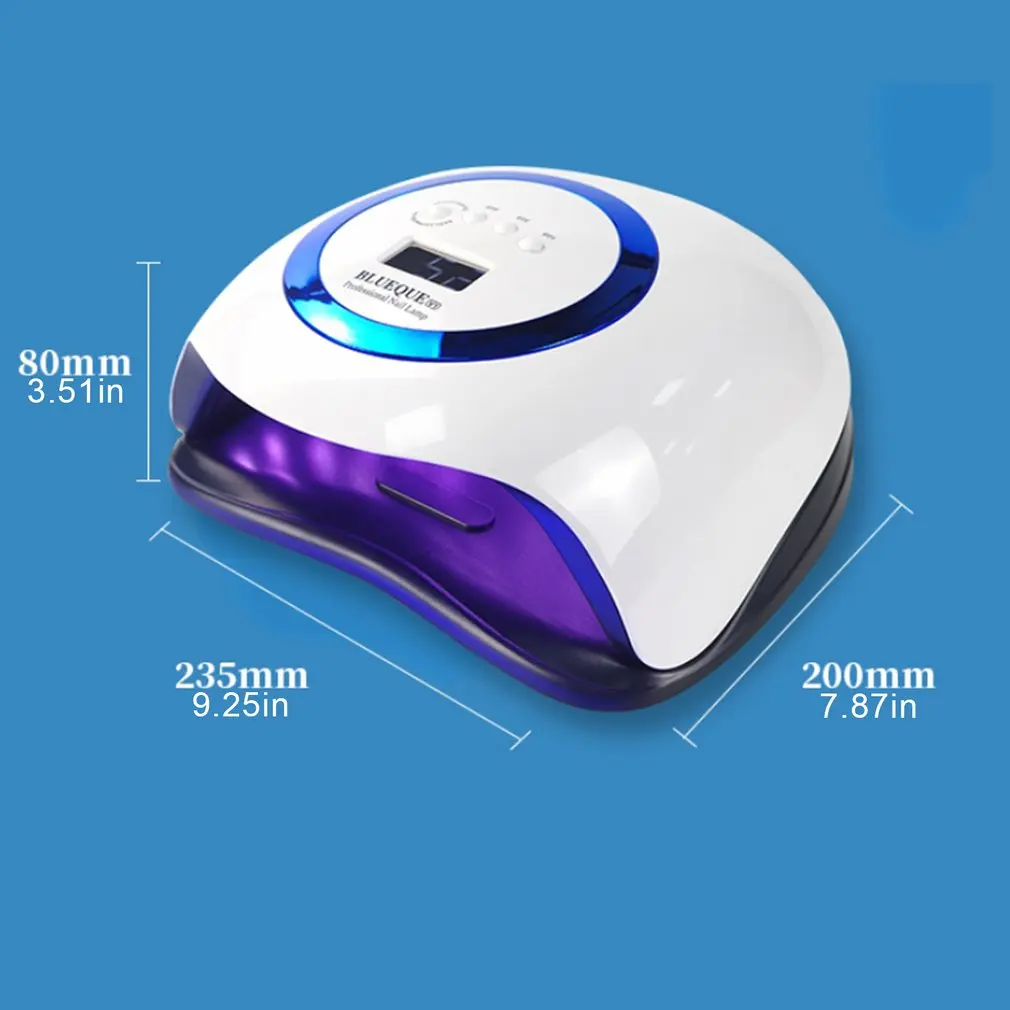 

V1 UV Lamp 168W 42LED Nail Lamp Upgrade Manicure Lamp Nail Gel Dryer Lamp Professional Nail Material Cabin UV LED Nail Gel