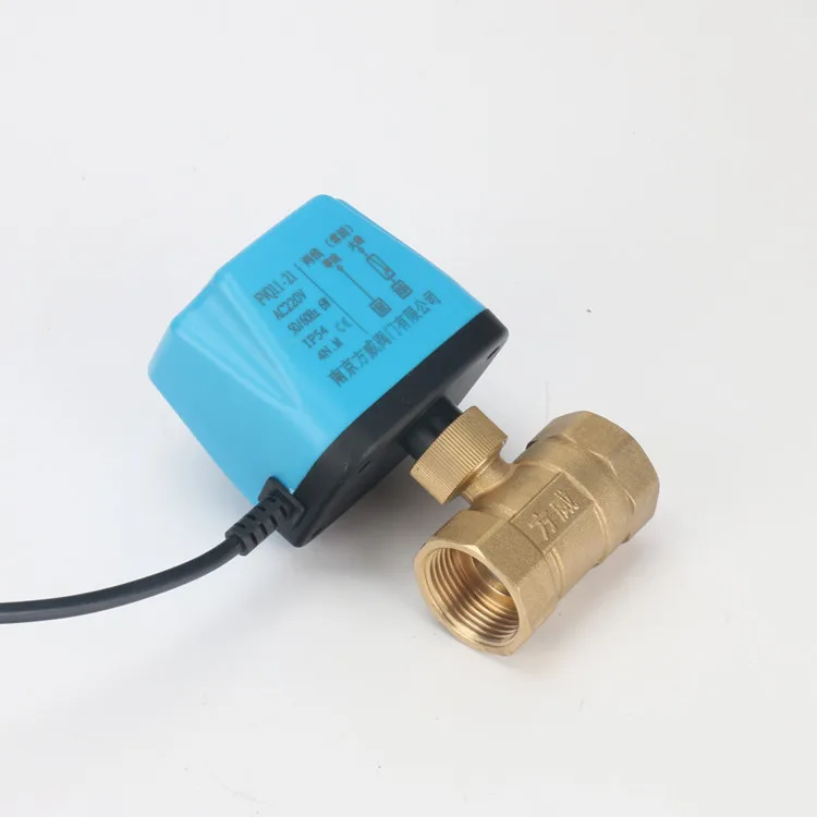 1/2 &quot3/4" 1 &quot2" электрический шаровой кран AC220V DC12V DC24V 2 проводной духовой