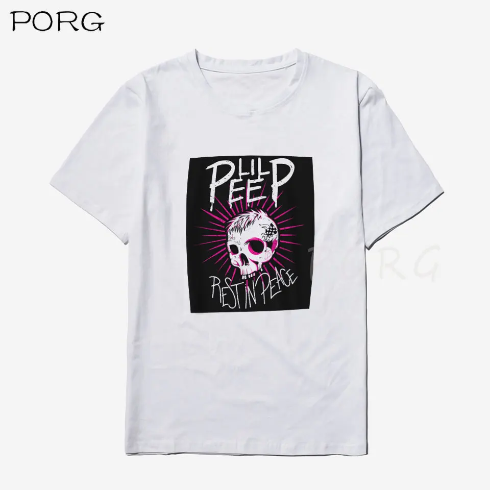 Модные забавные мужские футболки Lil Peep повседневные классные хипстерские