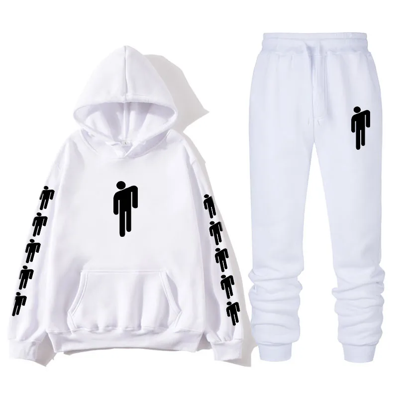 Billie Eilish осень зима тренировочный spak Vrouwen Mannen толстовки повседневные Pak Vrouwen Kleding Pak Беговые Брюки спортивные Su