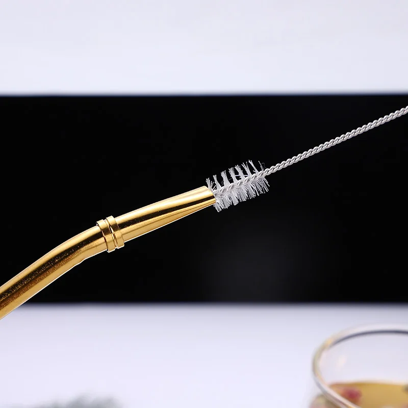 

304 Stainless Steel Drinking Straw Spoon High Quality Bar Coffee Bombilla Tea Filter Reusable Colorful Metal Custom Logo