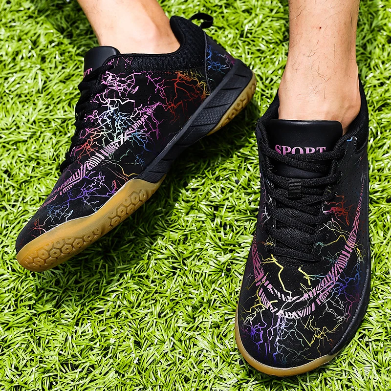 Badminton Shoes Men Professional Training Sport Shoes Breathable Light Sneakers Men Athletic Shoe Anti-Slippery Tennis Sneakers