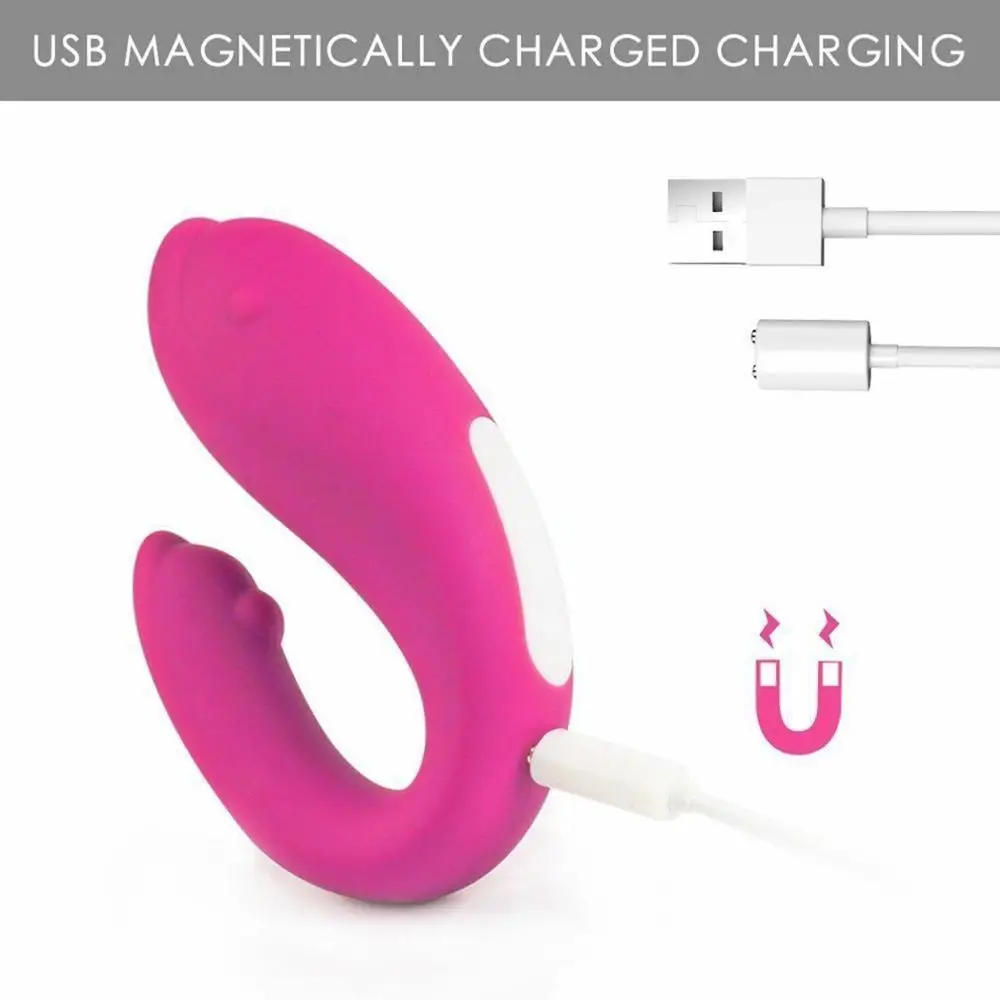 Анальный вибратор для клитора точки G с тихим двойным мотором 9 режимов вибрации