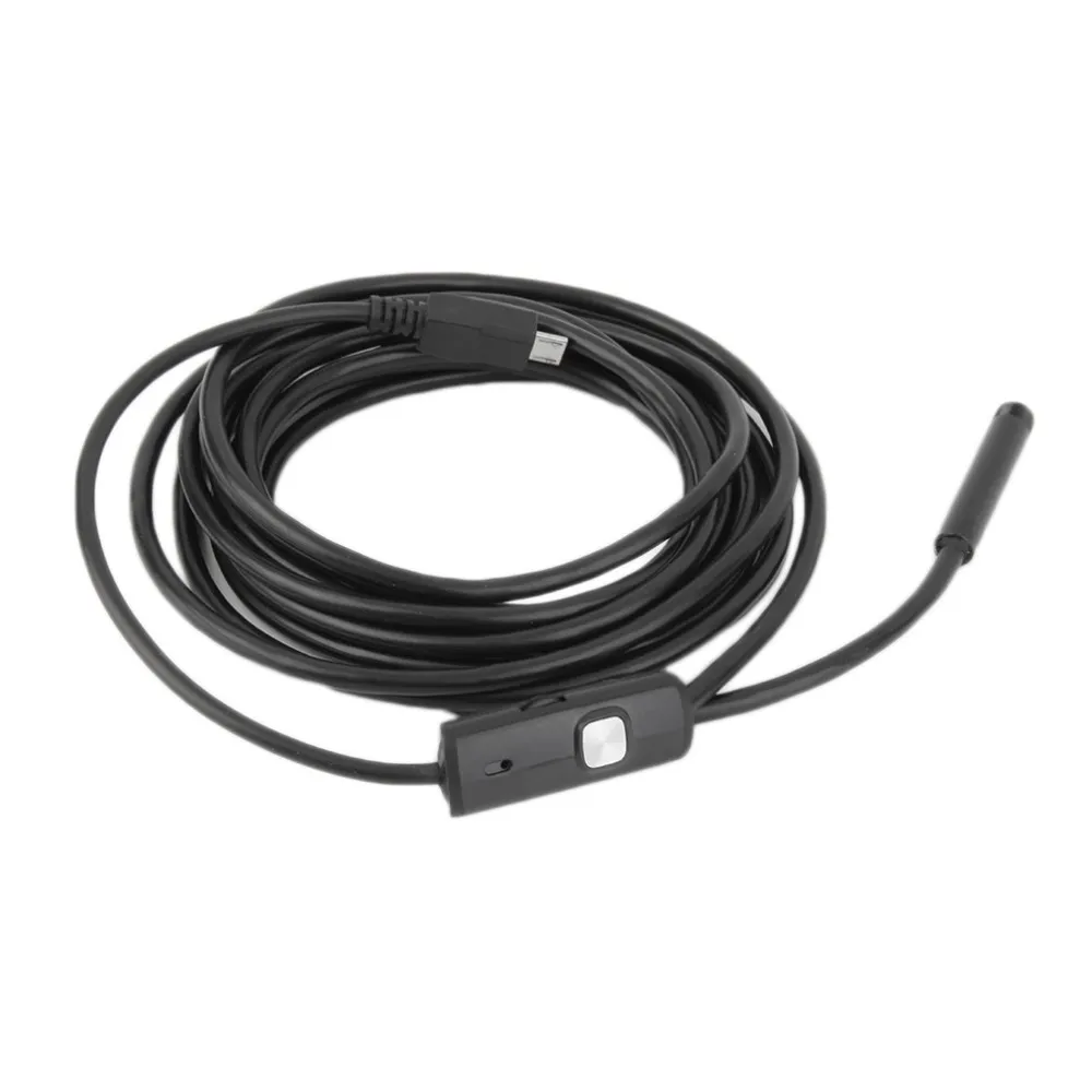 1 M/1 5 M/2 M/3 M 7 мм объектив HD 480P USB OTG эндоскоп со змеиным узором Водонепроницаемый 6