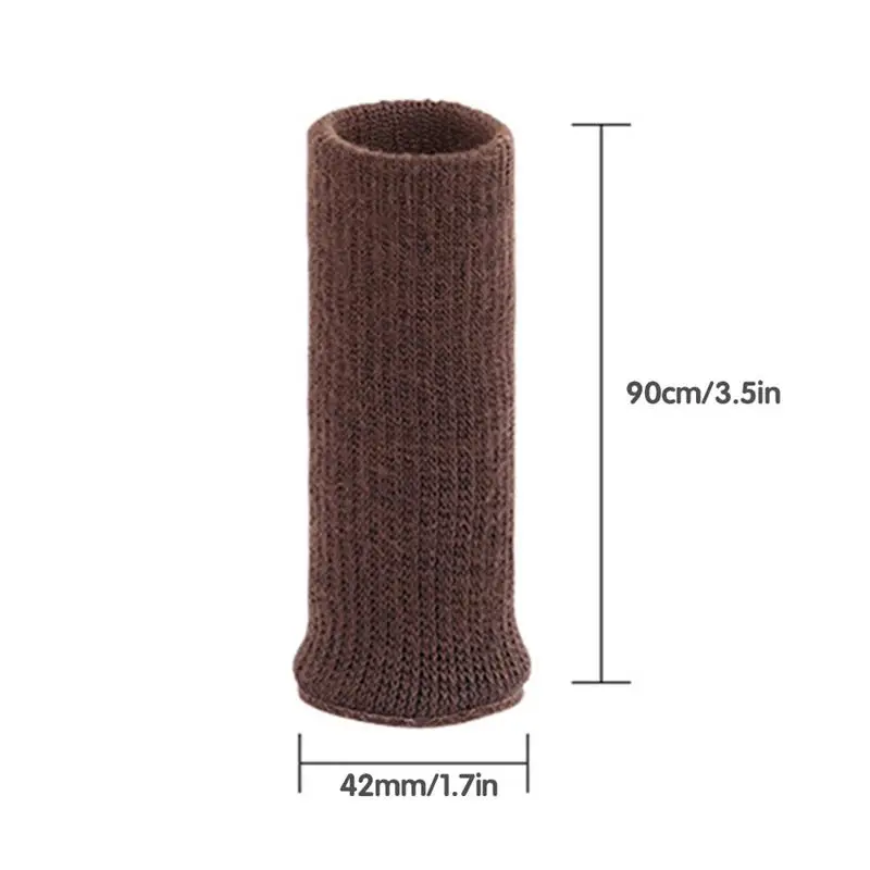 

16PCS Knitted Chair Leg Socks Anti-Slip Furniture Table Feet Leg Floor Protectors Covers Floor Protection Pads
