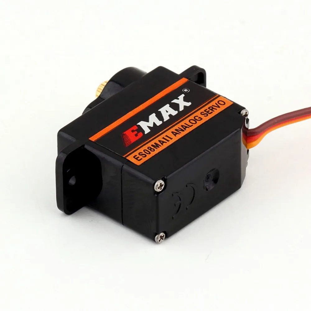 4 шт. EMAX ES08MA II 12 г мини металлическая Шестерня Аналоговый сервопривод для Rc Хобби