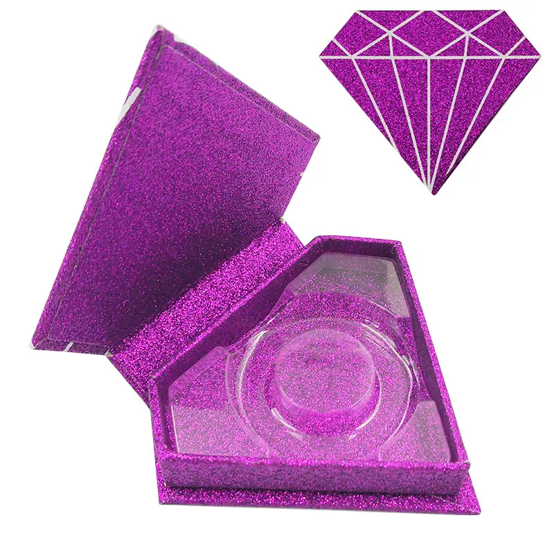 10Line Purple Mangodot 10 шт. норковые накладные ресницы книга индивидуальная упаковка магнитные подарочные коробки алмазные ресницы чехол s посылка Макияж Косметический Чехол - Цвет: 10Line Purple