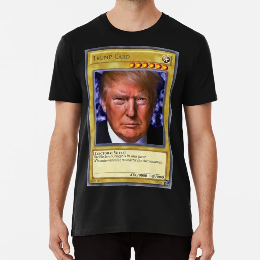 Югио! Футболка с изображением Дональда Трампа югио | Мужская одежда