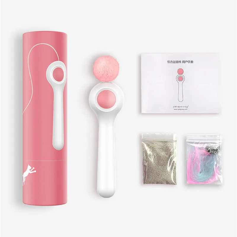 Ручка палочка с перьями автоматическая телескопическая интерактивная игрушка