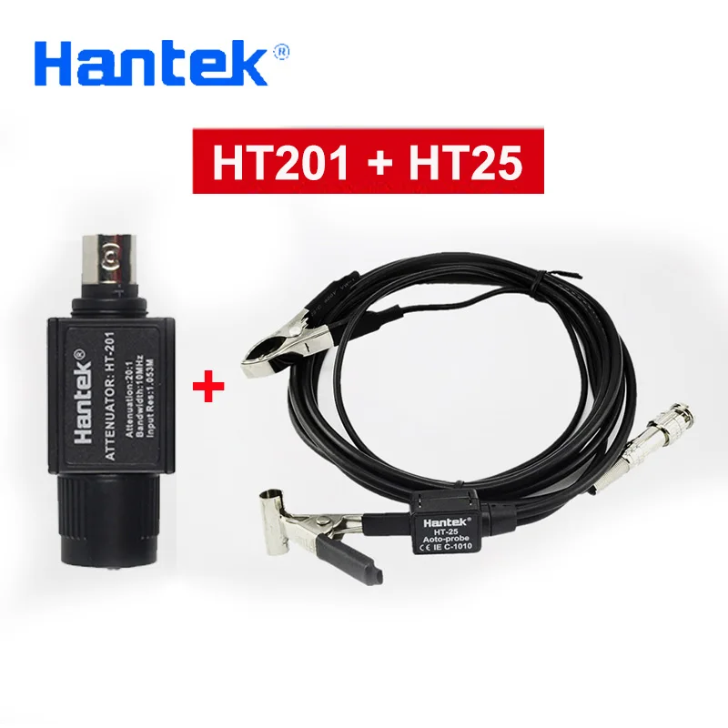 Аттенюатор для Hantek 1008C осциллограф HT201 20:1 пассивный аттенюатор 300V Max Pico сигнала HT25