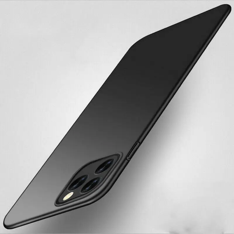 Ультратонкий дышащий Твердый чехол для iPhone 11 Pro XS MAX X противоударный матовый