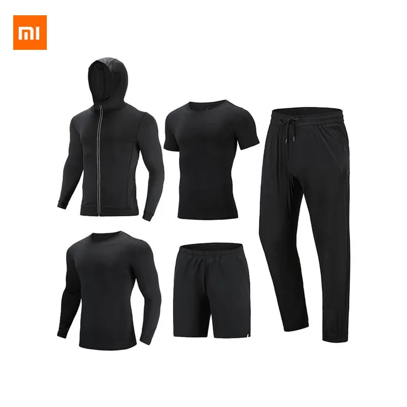 Xiaomi лампа mijia для бега, быстросохнущая, пять частей, мужская, хлопок, Smith, поглощение влаги, Быстросохнущий светильник, дышащий