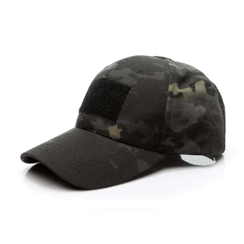 H Тактическая Спортивная Кепка Snapback кепки с полосками камуфляжная шляпа простота военная армия охота на Камо Кепка шапка для мужчин шапка для взрослых - Цвет: H