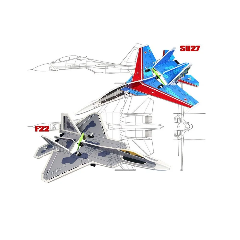 DIATONE F22/SU27 avi&oacute;n Hobby avi&oacute;n MPP juguetes de espuma RC avi&oacute;n regalo para ni&ntilde;os-1