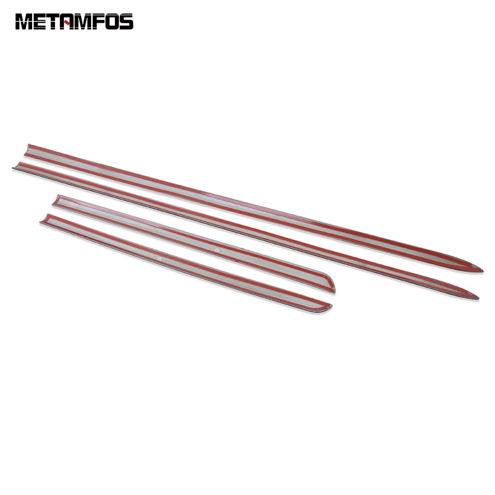 Полоса боковой двери из углеродного волокна для Tesla Model 3 2018-2021 юбки кузова