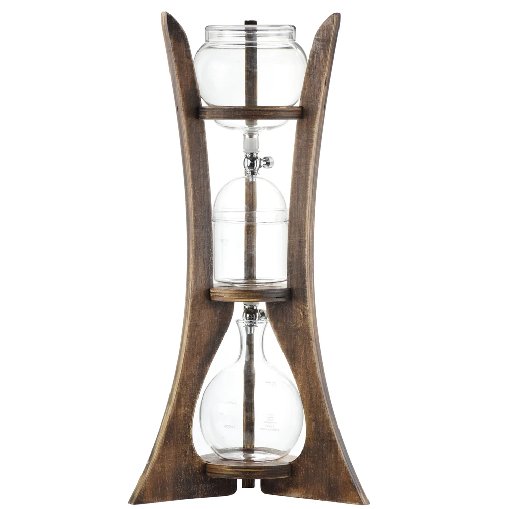 Двойные клапаны Голландская капельница для холодного кофе горшок пива