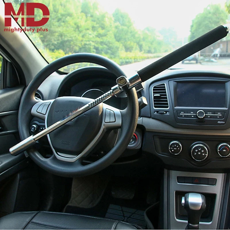 Замок на рулевое колесо Универсальный противокражный зажим сверхмощный замок