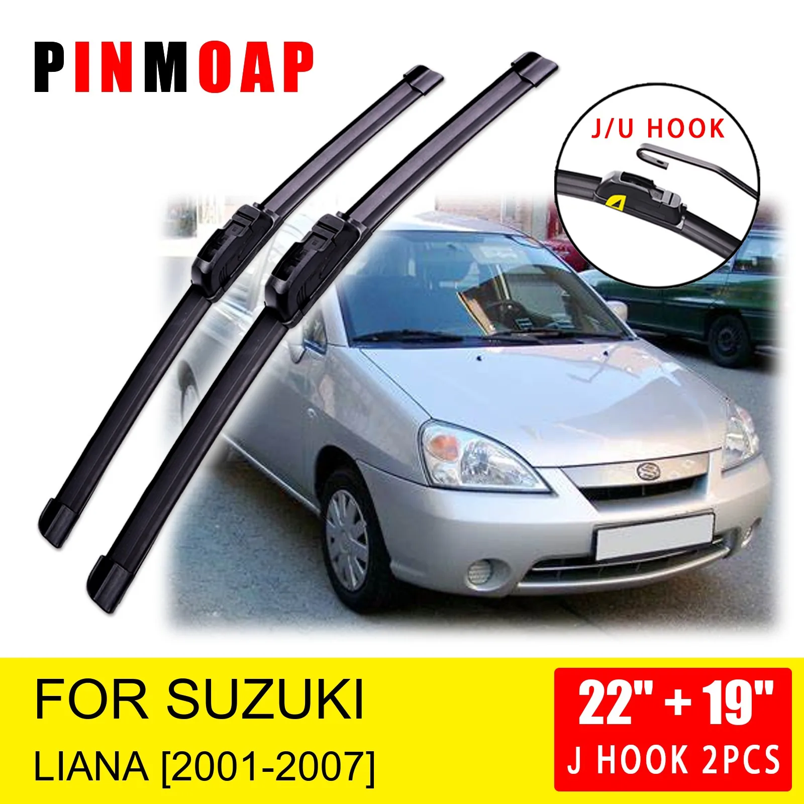 

Щетки стеклоочистителя передние для Suzuki Liana 2001 2002 2003 2004 2005 2006 2007