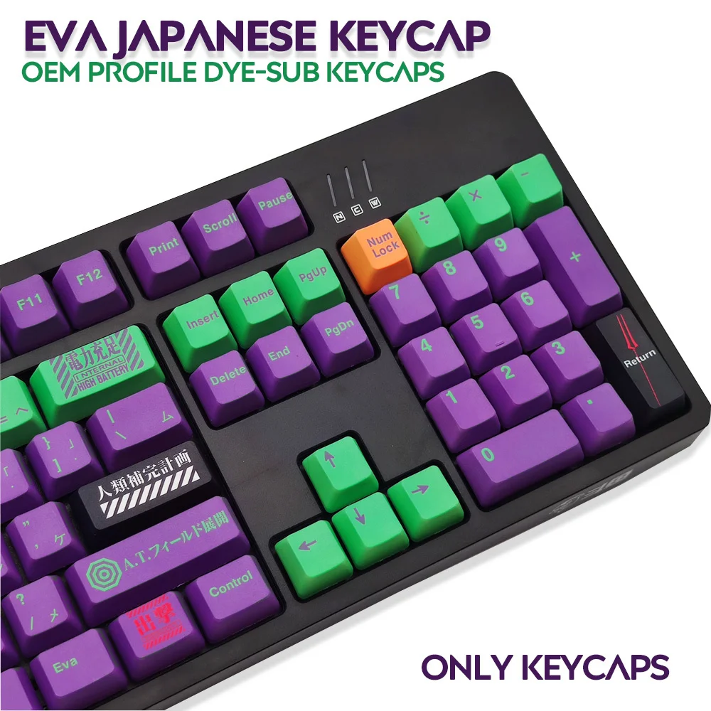 

117 клавиш PBT Keycap краска-Сублимация OEM профиль японские персонализированные колпачки ключей предназначены для механической клавиатуры Cherry MX ...