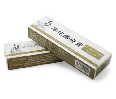 Бесплатная доставка мази от геморроя Hua Tuo, геморройных свечей, геля Mixed Hemorrhoids / 6 коробок.