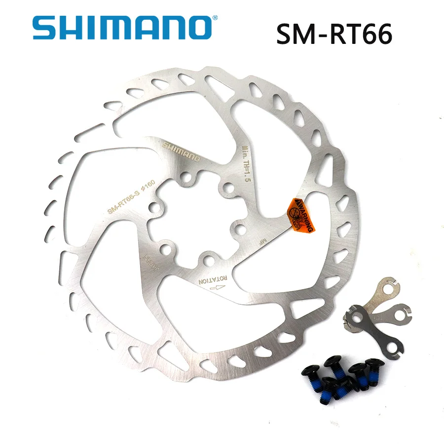 Shimano SM-RT66 SLX ZEE DEORE дисковые тормозные диски 160 мм детали для горного велосипеда Shimano оригинальные товары Аксессуары для велосипеда