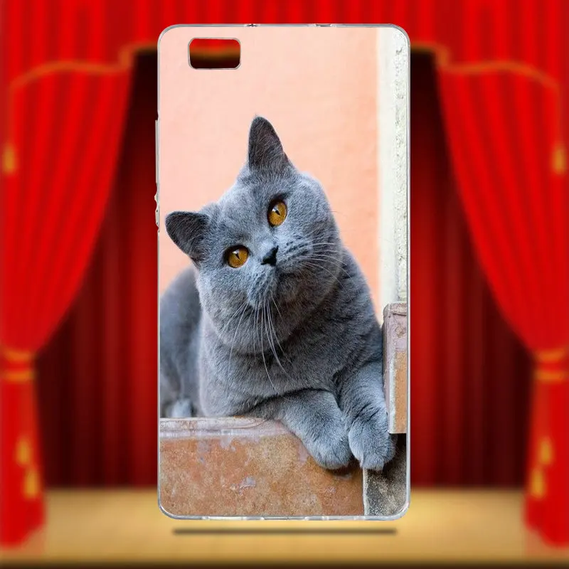 Мягкие чехлы для телефонов из ТПУ Huawei P8 P9 P10 P20 Lite Mate 10 Pro Y5 Y6 II Y7 Honor 6X 7X 9 чехол серый