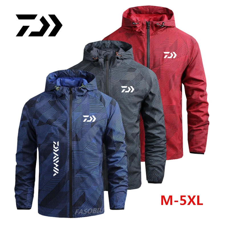 

DAIWA 2021 Autumn Fishing Clothes Thin Men Breathable Fishing Jacket Quick Dry Coat Camouflage Clothing Fishing Shirt Outdoor
