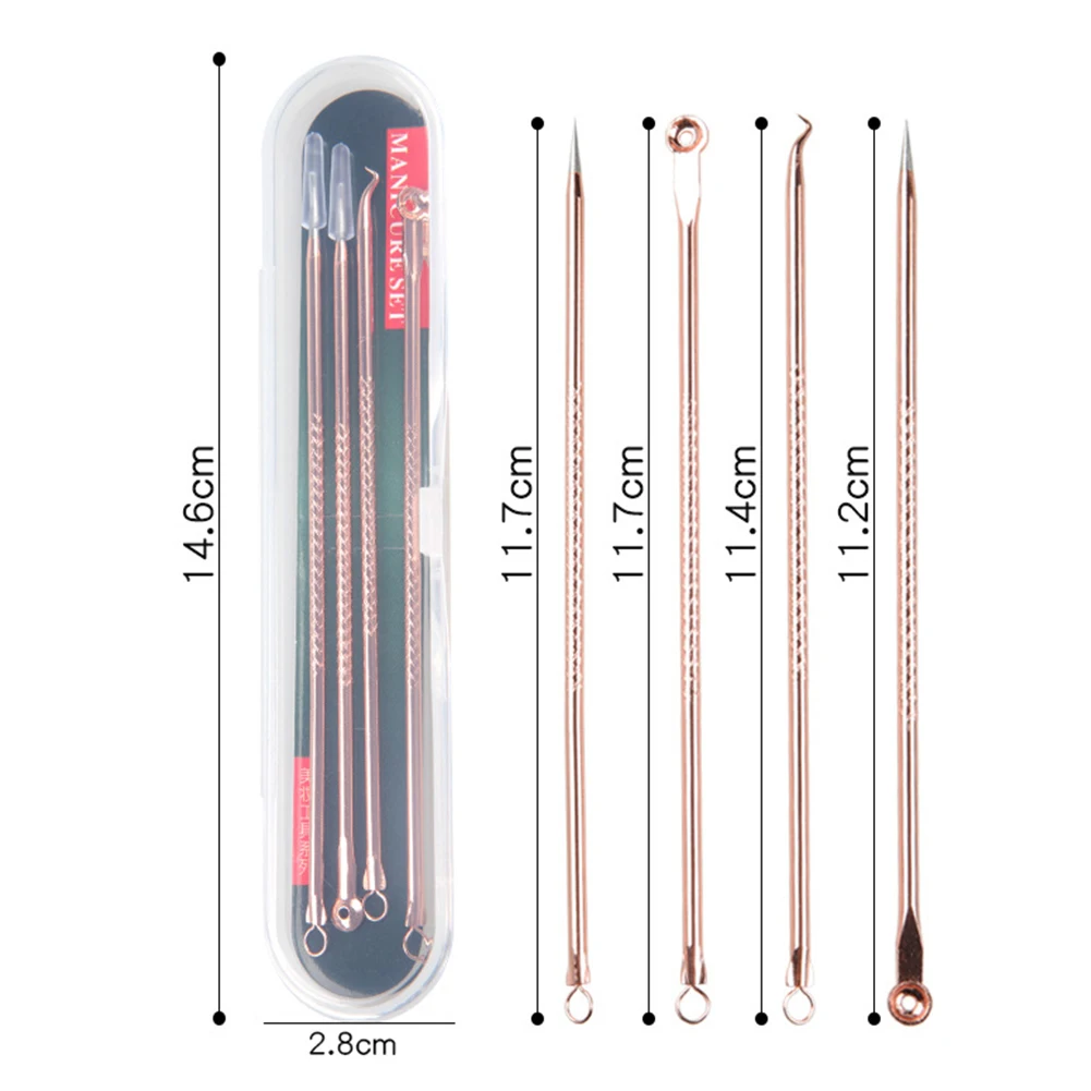 4 шт./компл. инструмент для удаления чёрных точек на лице |