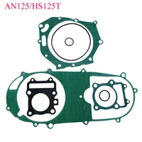 motorcycle gasket kit includes cylinder head crankcase clutch magneto case for suzuki an125 hs125t ax100 gn125 en125 gn250