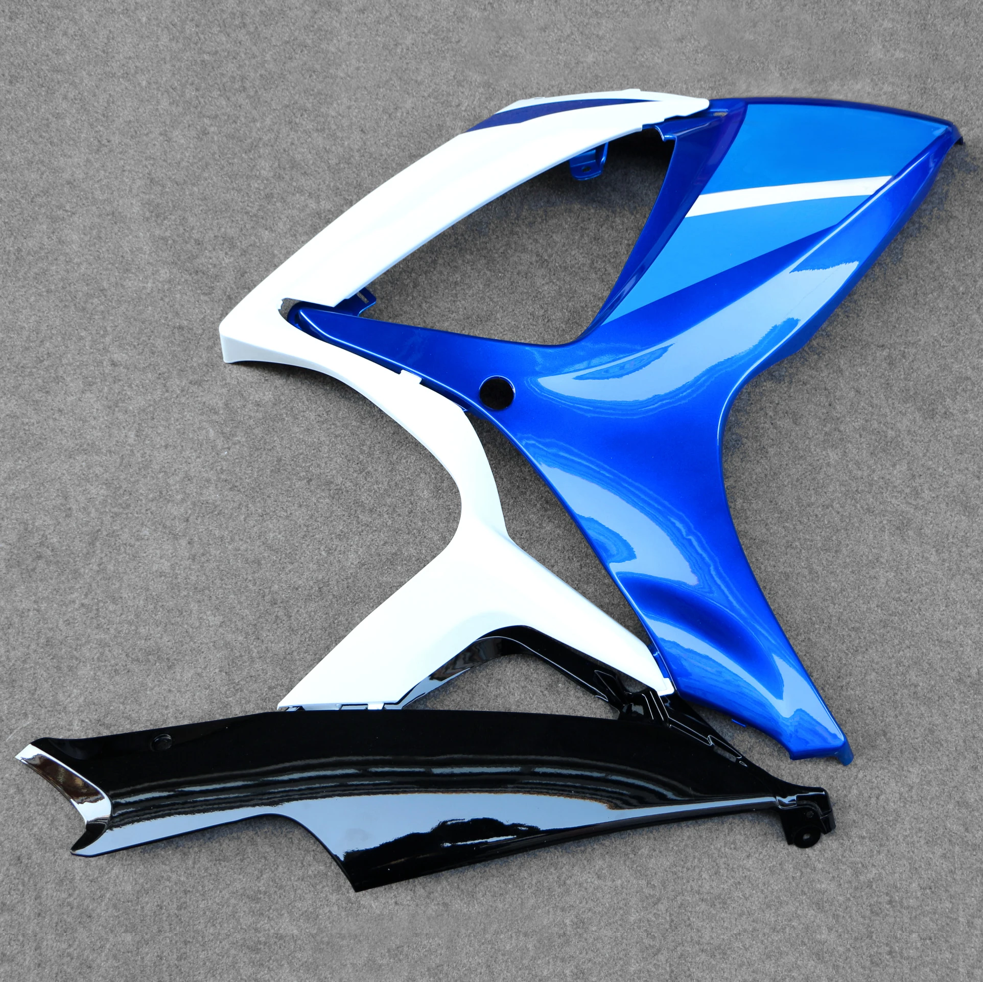Обтекатели для SUZUKI GSXR 600 750 K6 K7 2006 2007 матовый черный сине-белый обтекатель комплект GSXR600 GSXR750 06 07