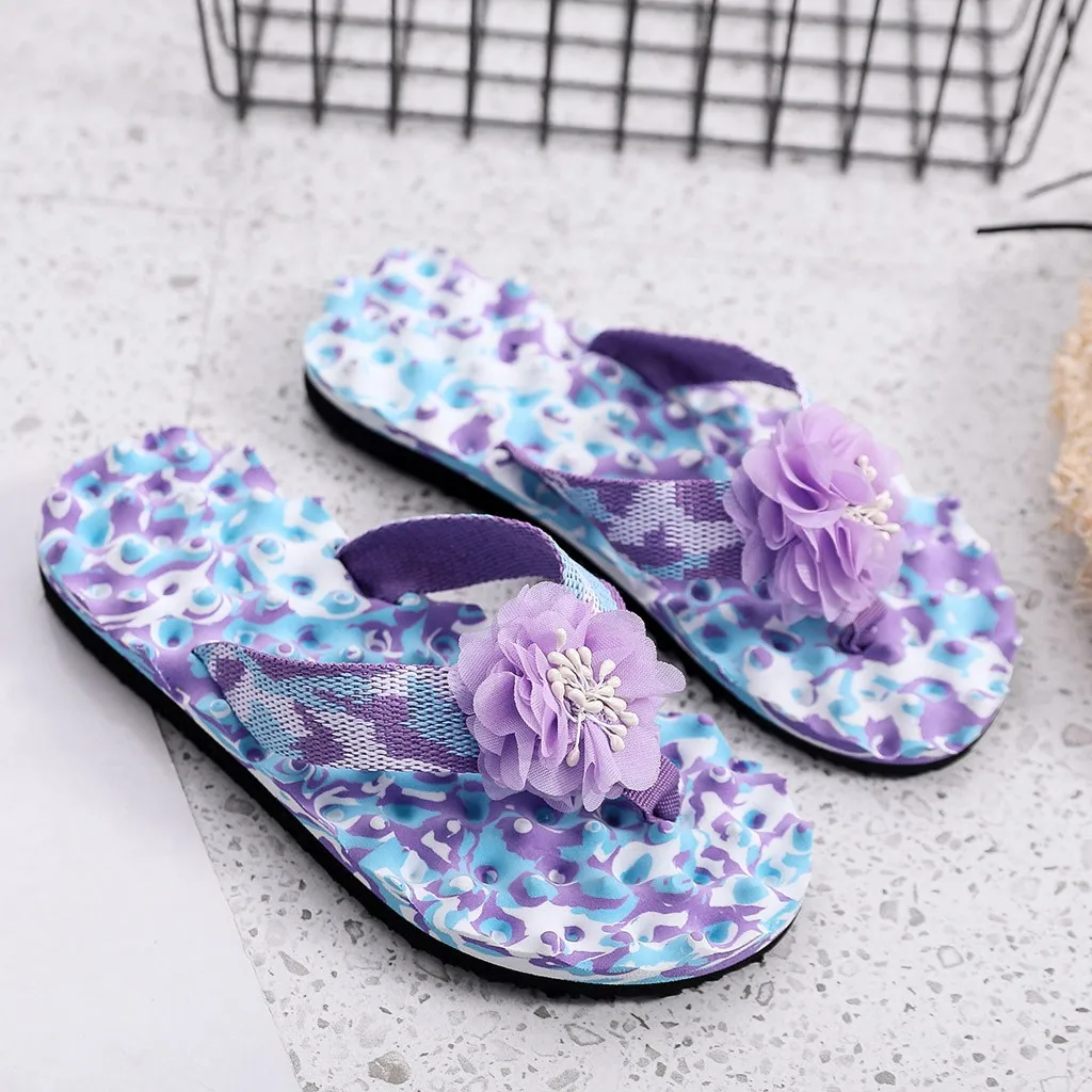 Женская летняя пляжная дышащая обувь Сандалии Домашние тапочки Вьетнамки Обувь