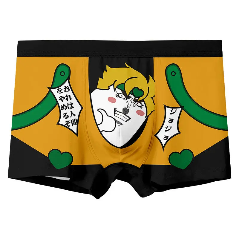 Крутые аниме-трусы для косплея по оптовой цене забавное нижнее белье с