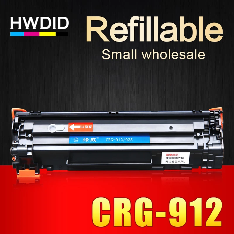 HWDID CRG 712 912 312 112 925 725 325 CB435A CE285A тонер картридж совместимый для принтеров Canon LBP 3010 3100