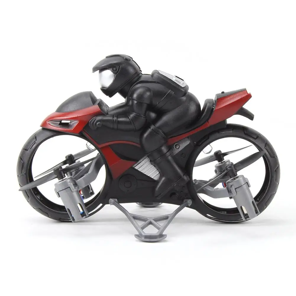 2 4G 4CH в 1 Мини RC мотоцикл с дроном высокоскоростные игрушки модели мотоциклов