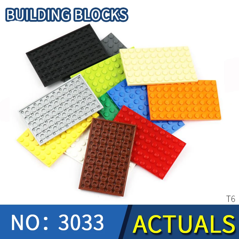 KAZI 3033 6x10 для блоков строительные детали moc technic bricks сборка плинтусов доска legoing city