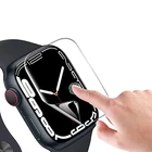 Защитные пленки для Apple Watch SE Series 6 40 мм 44 мм iWatch 5 4 защитная пленка для Apple Watch 7 Защита 45 мм 41 мм аксессуары