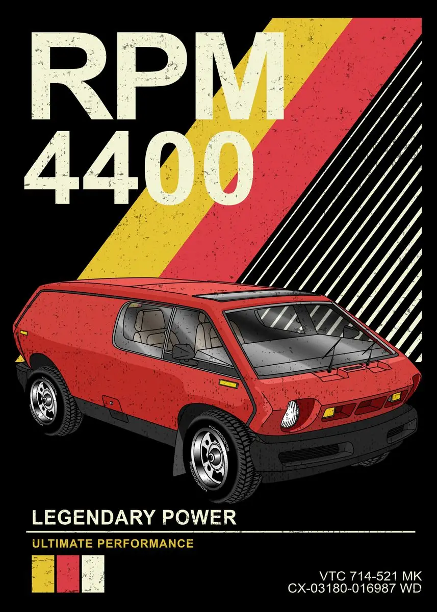 Плакат на стену с изображением грузовика и скоростного самолета | Дом сад