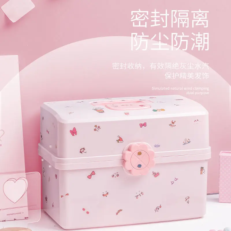 Детский бокс для хранения аксессуаров волос женский аксессуар украшений в виде