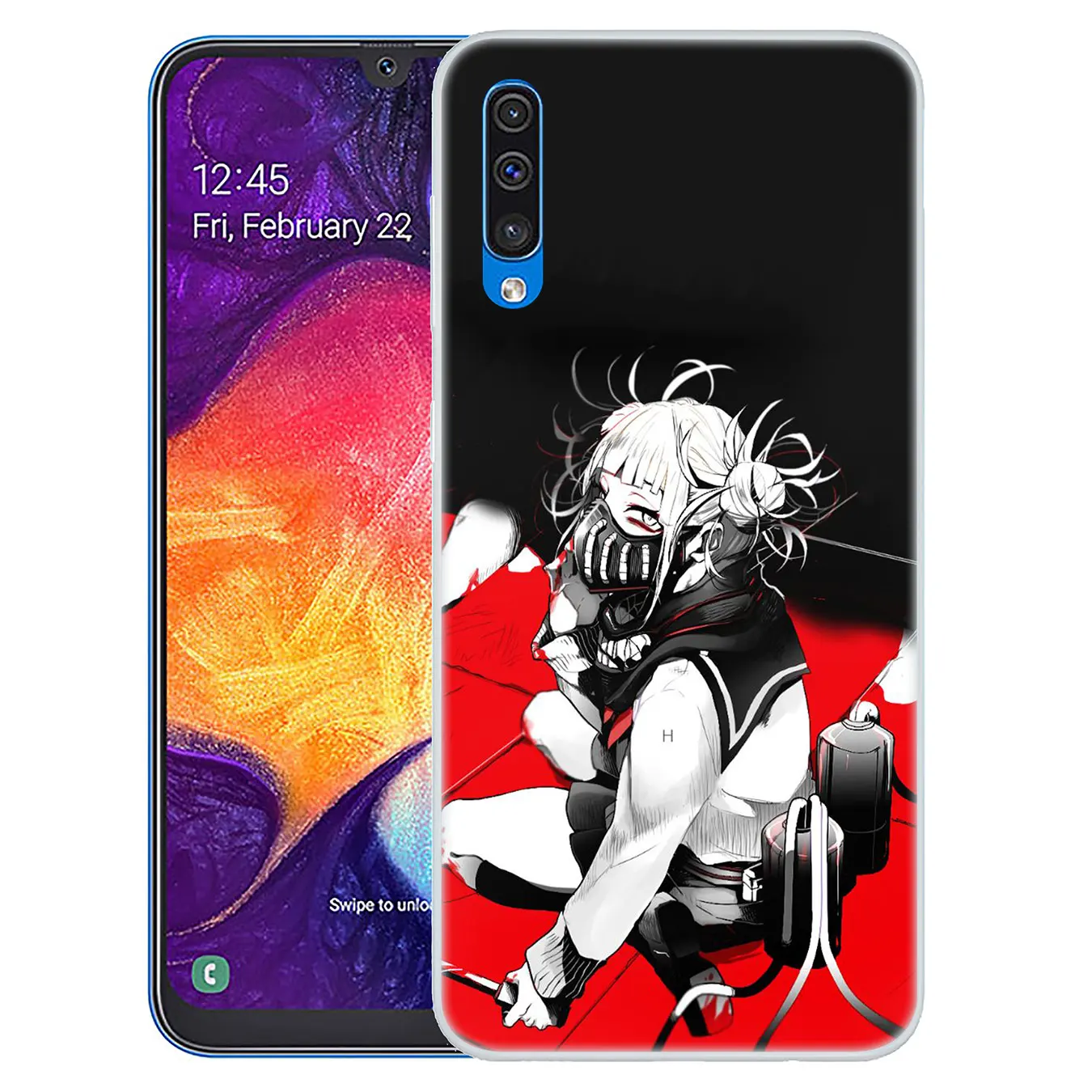 5 Химико Тога Boku без герой чехол для телефона аниме для samsung Galaxy A10 A20 A30 A40 A50 A60 A70 M10 M20 M30 M40 A20e крышка - Цвет: 5