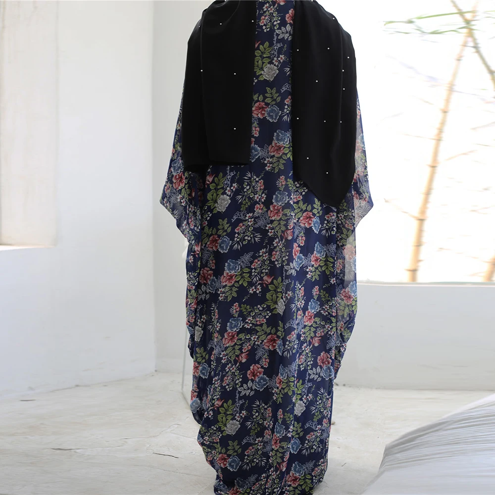 Рамадан ИД Мубарак абайя с рукавом &quotБабочка&quot Дубай кафтан кимоно Mujer кардиган