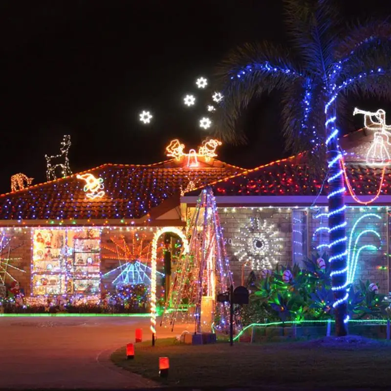

12 m 100 LEDs Tube Light Outdoor Waterproof Tube Fairy Lights 8 Modes with Remote Control Decoration for Christmas Garden